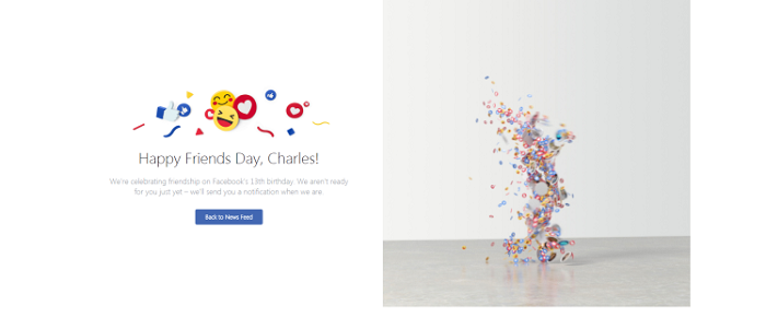 `Friends Day`: Facebook celebrates already made up event on a different day to usual